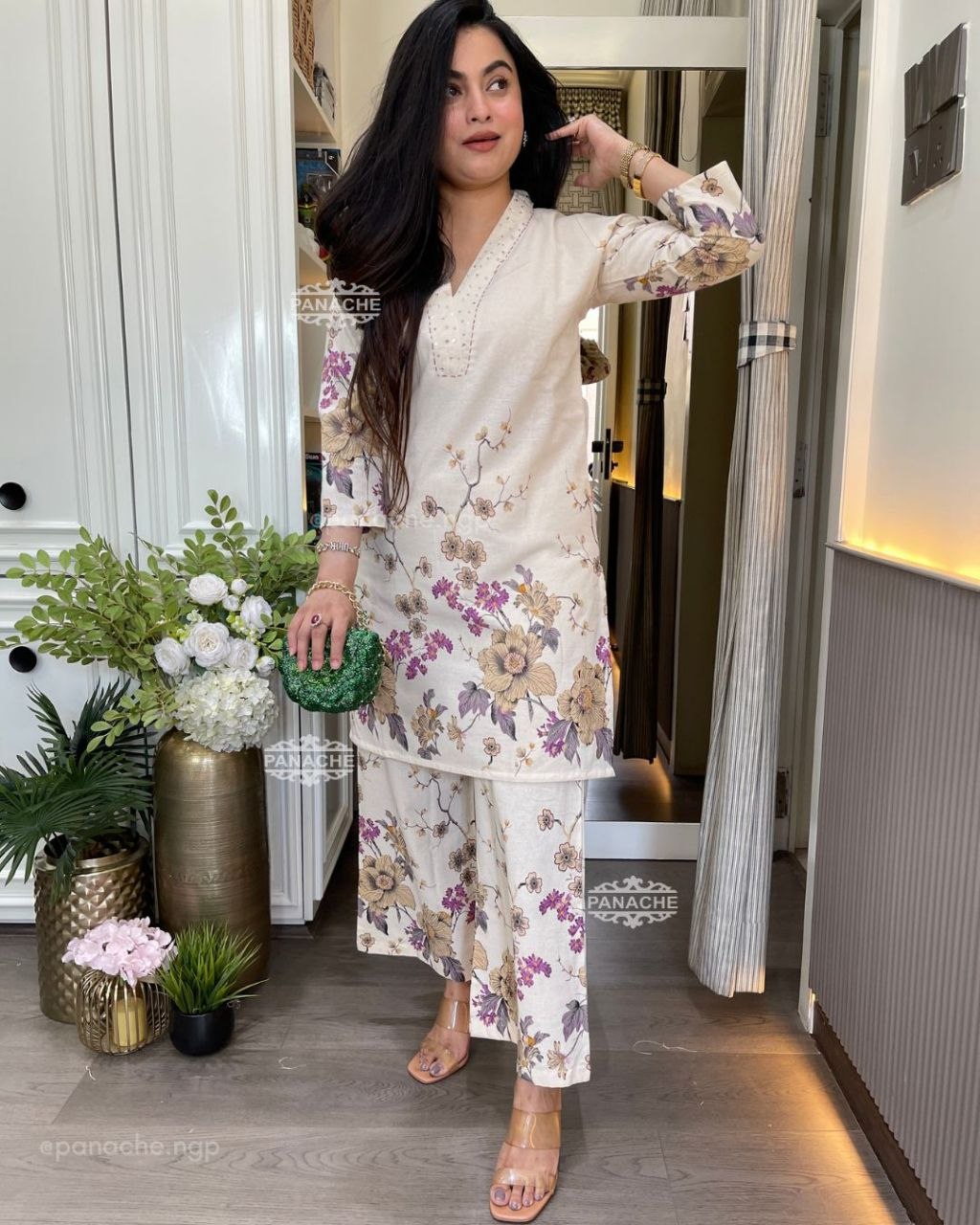 Floral Printed Co-ord Set
