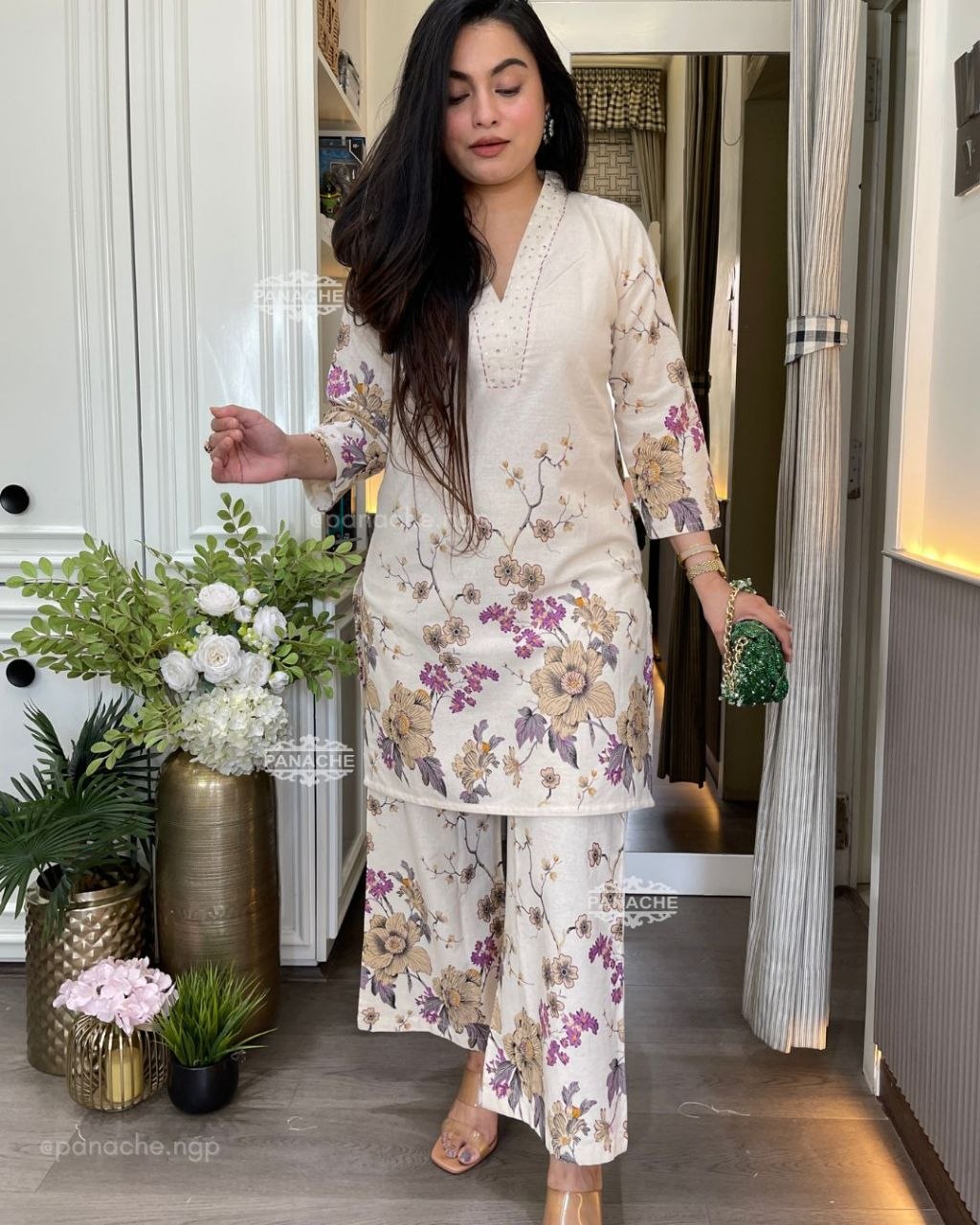 Floral Printed Co-ord Set