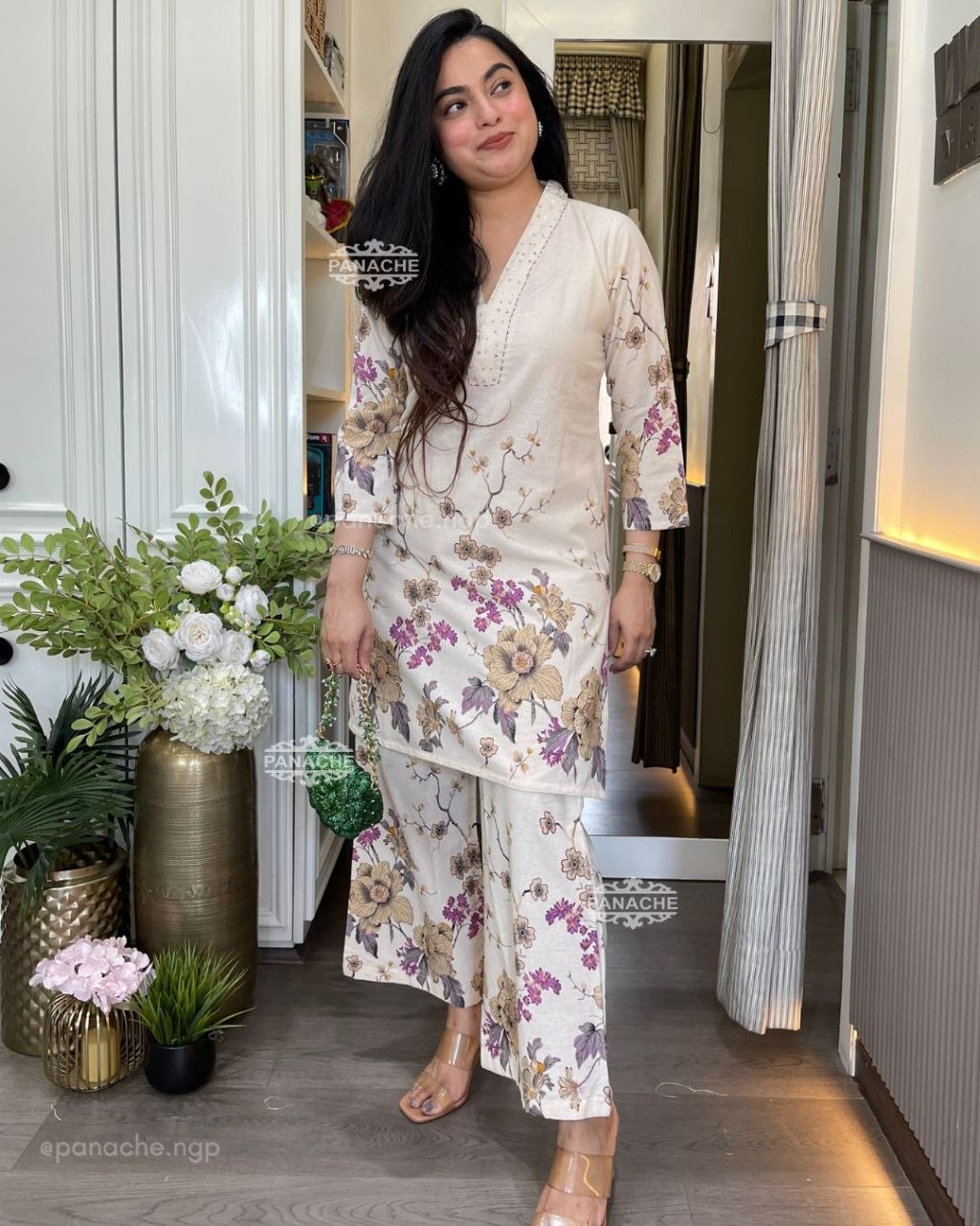 Floral Printed Co-ord Set