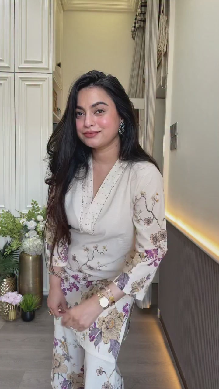 Floral Printed Co-ord Set